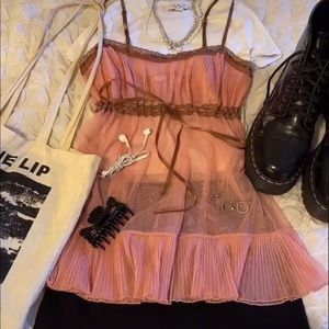 Victoria Secret Milk Maid Top Vintage